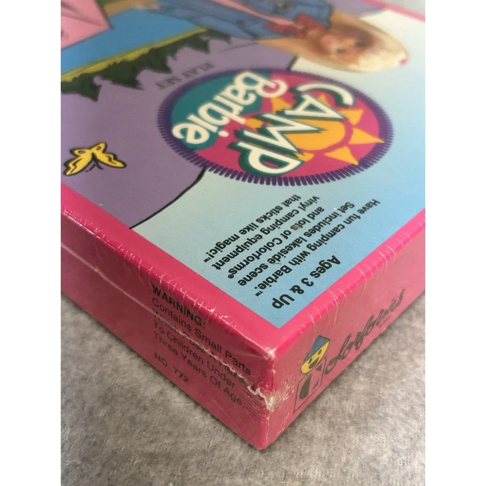 Vintage Camp Barbie Dress Up Play Set Colorforms #772